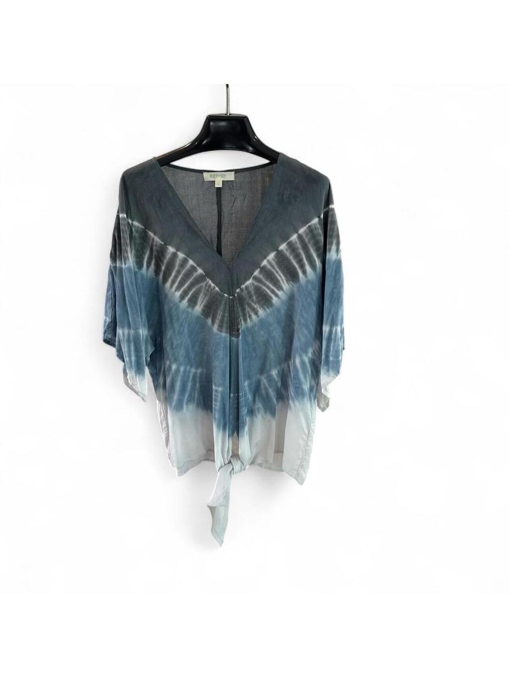 Unbranded Women's Blue and Multi Blous